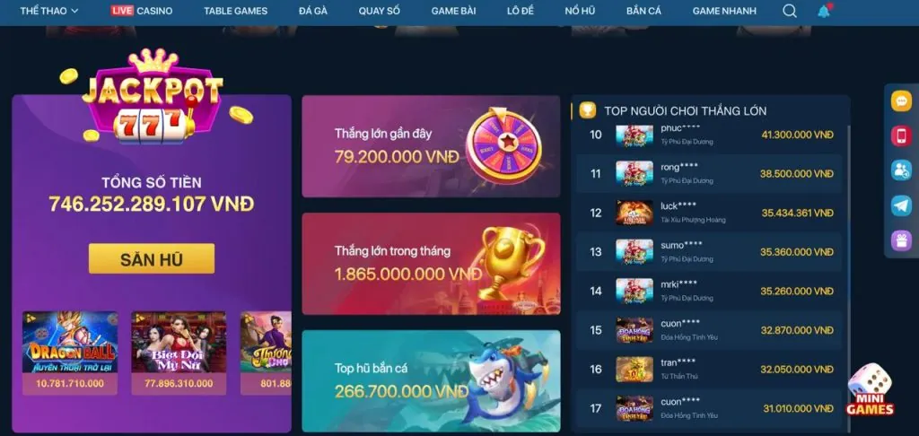 Chơi Slot trên di động tại 33win01 login